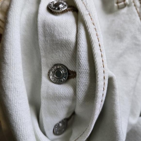 RE/Done 70s Stove Pipe Vintage Sunfaded Button Fly High Rise Jeans Size 31 NWT - Picture 8 of 13